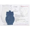 MP Studia Siuvinėjimo kryželiu rinkinys „Sniego pelėda“ – eglutės žaisliukas, 14×9 cm