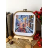 MP Studia Siuvinėjimo kryželiu rinkinys „Kelyje namo“ 14×14 cm