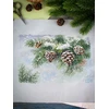 MP Studia Siuvinėjimo kryželiu rinkinys „Apsnigta šaka“ 18×26 cm