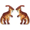 MP Studia Siuvinėjimo kryželiu rinkinys „Dinozaurai. Parazaurolofas“ 12x9 cm