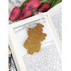MP Studia Siuvinėjimo kryželiu rinkinys ant medinio pagrindo „Angeliukas žaliai“ 9x5 cm