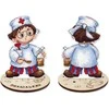 MP Studia Siuvinėjimo kryželiu rinkinys „Gydytojas“ 13x9 cm vaikams SR-1196