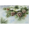MP Studia Siuvinėjimo kryželiu rinkinys „Apsnigta šaka“ 18×26 cm