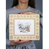 MP Studia Siuvinėjimo kryželiu rinkinys „Virtuvės šefai“ 10x13 cm SM-982