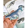 MP Studia Siuvinėjimo kryželiu rinkinys „Dinozaurai. Mozazauras“ 8x12 cm