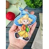 MP Studia Siuvinėjimo rinkinys kryželiu „Nežiniukas“ vaikams, 13×9 cm