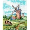 MP Studia Siuvinėjimo rinkinys kryželiu „Gimtoji žemė“, 20×16 cm, pradedantiesiems