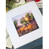 MP Studia Siuvinėjimo rinkinys kryželiu „Gamtos harmonija“ 14x14 cm, miško peizažas