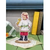 MP Studia Velykinis siuvinėjimo rinkinys kryželiu „Šventinis samovaras“, 17x9 cm