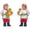 MP Studia Velykinis siuvinėjimo rinkinys kryželiu „Šventinis samovaras“, 17x9 cm