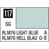 Mr Hobby Mr.Hobby Mr.Color C-117 RLM76 Light Mėlyna nitro dažai, 10 ml
