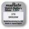 Murata 370 SR920W sidabro oksido baterijos laikrodžiams, 10 vnt.