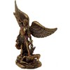 Mysticallstm Mayer Chess Arkangelo Mykolo išraiškinga statulėlė, auksinė, 13 cm, polirezinas