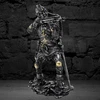 Mysticallstm Mayer Chess Viduramžių riterio su arbaletu figūrėlė 20 cm, rankų darbo derva