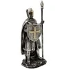 Mysticallstm Mayer Chess Viduramžių riterio figūrėlė su ietimi, 20 cm, polirezinas, rankomis tapyta