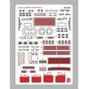 Nunu Beemax NuNu Audi Sport Quattro S1 1986 US Olympus Rally detalių rinkinys 1/24 E24021