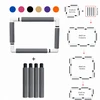 Nurge Clips siuvinėjimo rėmo prailginimo detalė 18 cm, pilka