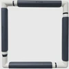 Nurge plastikinis klipsų rėmelis 29x29 cm, pilkas