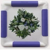 Nurge Plastikinis spaustukinis siuvinėjimo rėmelis 21x21 cm, alyvinis