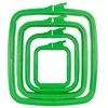 Nurge Pazarlama Nurge kvadratiniai (stačiakampiai) plastikiniai lankeliai 9,5*11 cm (žali) 170-11GREEN