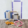 Nurge Plastikinis užsegamas siuvinėjimo rėmelis 21x21 cm, smėlio spalvos