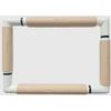 Nurge Siuvinėjimo rėmelis su spaustukais 21x29 cm, smėlio spalvos plastikas