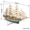 Occre "Amerigo Vespucci" Modeliavimo Rinkinys
