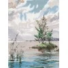 Oven Beldizart Kryželiu siuvinėjimo rinkinys "Atspindys" 24×35 cm S1649
