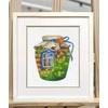 Oven Beldizart Kryželiu siuvinėjimo rinkinys "Vasara stiklainyje" 13x15 cm S1657