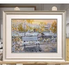 Oven Siuvinėjimo kryželiu rinkinys „Ankstyvas sniegas“ 36 x 27 cm