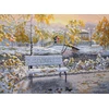 Oven Siuvinėjimo kryželiu rinkinys „Ankstyvas sniegas“ 36 x 27 cm