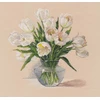 Oven Siuvinėjimo kryželiu rinkinys „Įkvepiant pavasario kvapą“ 21×21 cm