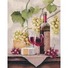 Oven Siuvinėjimo kryželiu rinkinys „Natiurmortas su vynu“ 25×32 cm