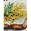 Oven Siuvinėjimo kryželiu rinkinys „Pavasario poezija“ 25×23 cm