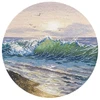 Oven Siuvinėjimo kryželiu rinkinys „Šiltas saulėlydis“ 20×20 cm