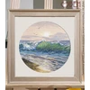 Oven Siuvinėjimo kryželiu rinkinys „Šiltas saulėlydis“ 20×20 cm
