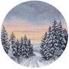Oven Siuvinėjimo kryželiu rinkinys „Žiemos metas“ 25 x 25 cm