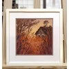 Oven Žavingas siuvinėjimo rinkinys kryželiu „Peizažas su voratinkliu“ 18×18 cm