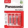 Panasonic AA cinko anglies baterijos 4 vnt. laikrodžiams ir pultams