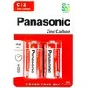Panasonic C cinko anglies 1.5V baterijos, 2 vnt.