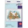 Panna Klart Kryželių siuvinėjimo rinkinys „Naujieji metai kaime“ 35×26 cm PANNA
