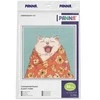 Panna Klart PANNA siuvinėjimo kryželiu rinkinys „Mieguistas katinas“ 15x15 PK-7533