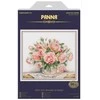 Panna Klart Siuvinėjimo kryželiu rinkinys „Rožių puokštė“ – elegantiška dovana