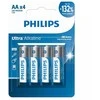 Philips Ultra LR6 AA šarminės baterijos, 4 vnt.