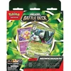 Žaidimų Kaladės Rinkinys - Pokémon Deluxe Battle Deck Meowscarada Ex 60 Kortų Rinkinys Su Žaidimo Kilimėliu, Žalos Skaičiuotuvais, Strategijos Lapu Žalia