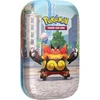 Kolekcionuojamos Kortelės - Pokémon TCG Lumiose City Mini Tin Emboar, 2 Booster Packs, Sticker Sheet, Kodo kortelė