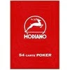 Poker Club F/N kortos (raudonos) Modiano