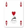Poker Club F/N kortos (raudonos) Modiano