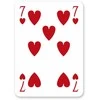 Poker Club F/N kortos (raudonos) Modiano