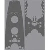 Pontos Model IJN Yamato juodas medinis denis 1/350 Pontos rinkinys